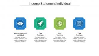 Income statement individual ppt powerpoint presentation portfolio portrait cpb