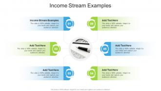Income Stream Examples In Powerpoint And Google Slides Cpb
