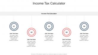 Income Tax Calculator In Powerpoint And Google Slides Cpb