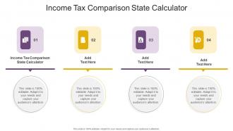 Income Tax Comparison State Calculator In Powerpoint And Google Slides Cpb