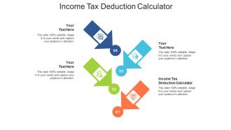 Income tax deduction calculator ppt powerpoint presentation styles demonstration cpb