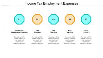 Income tax employment expenses ppt powerpoint presentation ideas professional cpb