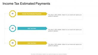 Income Tax Estimated Payments In Powerpoint And Google Slides Cpb