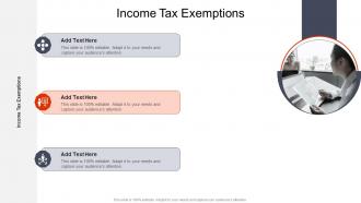 Income Tax Exemptions In Powerpoint And Google Slides Cpb
