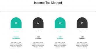 Income Tax Method Ppt Powerpoint Presentation Show Design Ideas Cpb