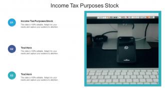 Income tax purposes stock ppt powerpoint presentation professional vector cpb