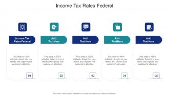 Income Tax Rates Federal In Powerpoint And Google Slides Cpb