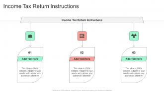 Income Tax Return Instructions In Powerpoint And Google Slides Cpb