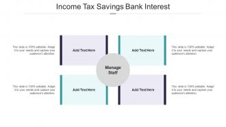 Income Tax Savings Bank Interest In Powerpoint And Google Slides Cpb