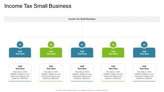 Income Tax Small Business In Powerpoint And Google Slides Cpb