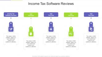 Income Tax Software Reviews In Powerpoint And Google Slides Cpb