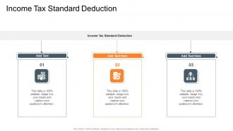 Income Tax Standard Deduction In Powerpoint And Google Slides Cpb