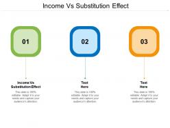 Income vs substitution effect ppt powerpoint presentation icon layout ideas cpb