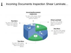 Incoming documents inspection shear laminate solder mask printing
