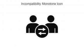 Incompatibility Monotone Icon In Powerpoint Pptx Png And Editable Eps Format