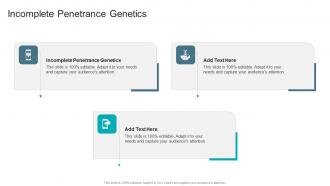 Incomplete Penetrance Genetics In Powerpoint And Google Slides Cpb