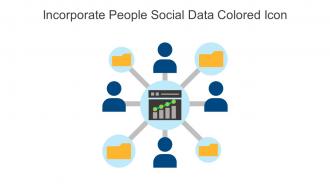 Incorporate People Social Data Colored Icon In Powerpoint Pptx Png And Editable Eps Format