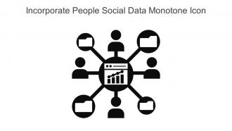 Incorporate People Social Data Monotone Icon In Powerpoint Pptx Png And Editable Eps Format