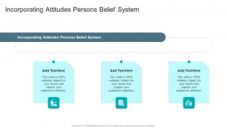 Incorporating Attitudes Persons Belief System In Powerpoint And Google Slides Cpb