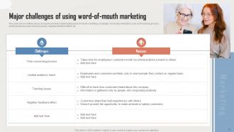 Incorporating Influencer Marketing In WOM Marketing Campaigns Powerpoint Presentation Slides MKT CD V Colorful Informative