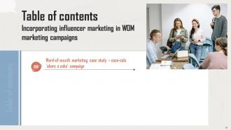 Incorporating Influencer Marketing In WOM Marketing Campaigns Powerpoint Presentation Slides MKT CD V Best Professionally