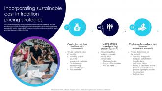 Incorporating Sustainable Cost In Tradition Pricing Customer Oriented Marketing