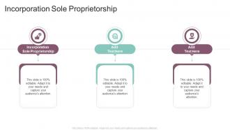 Incorporation Sole Proprietorship In Powerpoint And Google Slides Cpb