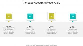 Increase Accounts Receivable In Powerpoint And Google Slides Cpb