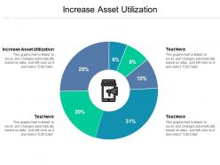 Increase asset utilization ppt powerpoint presentation ideas themes cpb