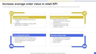 Increase Average Order Value In Retail KPI