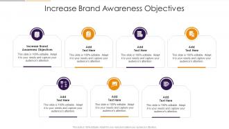 Increase Brand Awareness Objectives In Powerpoint And Google Slides Cpb