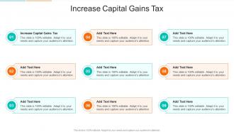 Increase Capital Gains Tax In Powerpoint And Google Slides Cpb