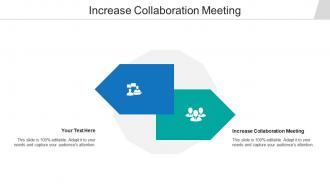Increase collaboration meeting ppt powerpoint presentation file tips cpb