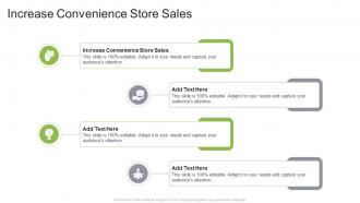 Increase Convenience Store Sales In Powerpoint And Google Slides Cpb
