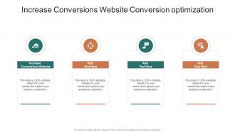 Increase Conversions Website Conversion optimization In Powerpoint And Google Slides Cpb