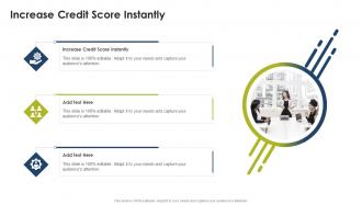 Increase Credit Score Instantly In Powerpoint And Google Slides Cpb
