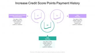 Increase Credit Score Points Payment History In Powerpoint And Google Slides Cpb