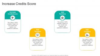 Increase Credits Score In Powerpoint And Google Slides Cpb