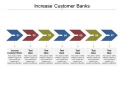 Increase customer banks ppt powerpoint presentation shapes cpb