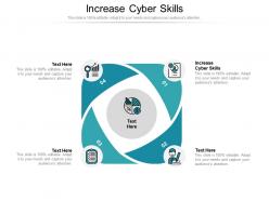 Increase cyber skills ppt powerpoint presentation file backgrounds cpb