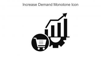 Increase Demand Monotone Icon In Powerpoint Pptx Png And Editable Eps Format