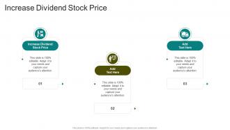 Increase dividend stock price in powerpoint and google slides cpb