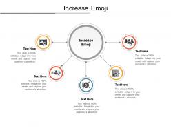 Increase emoji ppt powerpoint presentation layouts vector cpb