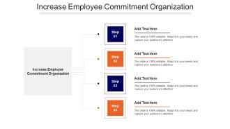 Increase Employee Commitment Organization Ppt PowerPoint Presentation Information Cpb