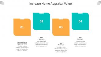 Increase home appraisal value ppt powerpoint presentation file smartart cpb