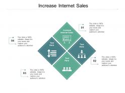 Increase internet sales ppt powerpoint presentation inspiration layout cpb