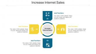 Increase Internet Sales Ppt Powerpoint Presentation Portfolio Styles Cpb