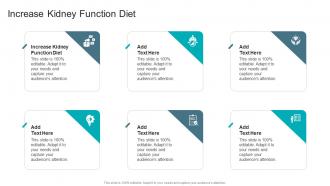 Increase Kidney Function Diet In Powerpoint And Google Slides Cpb