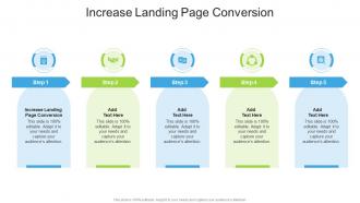 Increase Landing Page Conversion In Powerpoint And Google Slides Cpb