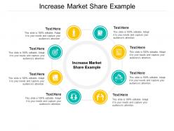 Increase market share example ppt powerpoint presentation file microsoft cpb
